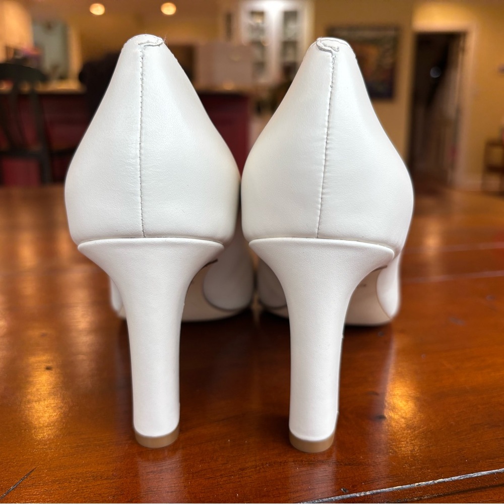 Cole Haan Ivory Heels (Women’s Mylah Pumps 75mm) Wedding Shoes - Picture 3 of 8